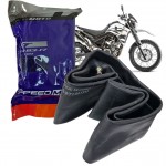 CÂMARA DE AR ARO 17 (LARGA) P/ MOTOS - SPEEDMAX 25 - 110/90-17, 4.00-17, 4.60-17, 120/80-17, 100/80-17, 120/90-17, 100/90-17, 130/70-17, 130/80-17, 110/80-17 - CROSSER BROS 125 150 160 XRE 190 FALCON XT 660 XLX 250R 350R