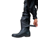 CONJUNTO CAPA DE CHUVA MASCULINA PVC PIONEIRA - TAMANHO GG - POP - PRETO