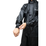 CONJUNTO CAPA DE CHUVA MASCULINA PVC PIONEIRA - TAMANHO GG - POP - PRETO
