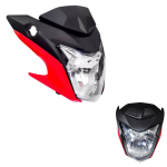 KIT FAROL COM CARENAGENS HONDA CB 250F TWISTER (2016-2022) - PLASMOTO - VERMELHO SÓLIDO