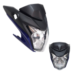 KIT FAROL COM CARENAGENS HONDA CB 250F TWISTER (2022) - PLASMOTO - AZUL PEROLIZADO