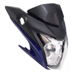 KIT FAROL COM CARENAGENS HONDA CB 250F TWISTER (2022) - PLASMOTO - AZUL PEROLIZADO