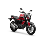 CARENAGEM LATERAL FAROL BANANINHA (PAR) - YAMAHA FZ15 (2023-2024) - PLASMOTO - VERMELHO