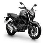 CARENAGEM LATERAL FAROL BANANINHA (PAR) - YAMAHA FZ15 (2023-2024) - PLASMOTO - PRETO BRILHO