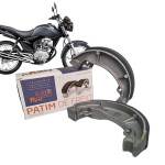 PATIM DE FREIO - A2U PARTS - TRASEIRO/DIANTEIRO (0,25) - HONDA TITAN 125/150