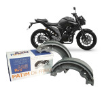 PATIM DE FREIO - A2U PARTS - TRASEIRO/DIANTEIRO (0,50) - YAMAHA YBR 125 K XTZ 125 XT 225 RD 135 Z; SUNDOWN MAX 125