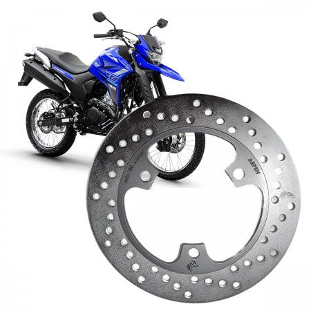 DISCO DE FREIO TRASEIRO ASPEN – YAMAHA XTZ 250 LANDER  (2007-2022), XTZ 250 TENERÉ (2011-2019, XTZ 150 CROSSER (FREIO ABS) (2018-2023)