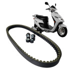 KIT CVT CORREIA E ROLETES DANIDREA - SUZUKI BURGMAN AN 125 CARBURADA (2005 A 2010)