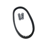 KIT CVT CORREIA E ROLETES DANIDREA - SUZUKI BURGMAN 125I INJETADA (2011 A 2019)