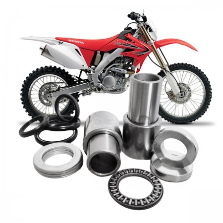 KIT COMPLETO BUCHA DO QUADRO ELÁSTICO BALANÇA CRF 250R 2004-2009 CRF 250X 2004-2017