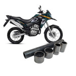 BUCHA DO QUADRO ELÁSTICO BALANÇA DANIDREA XR 250 TORNADO; XRE 300 (3 PEÇAS)