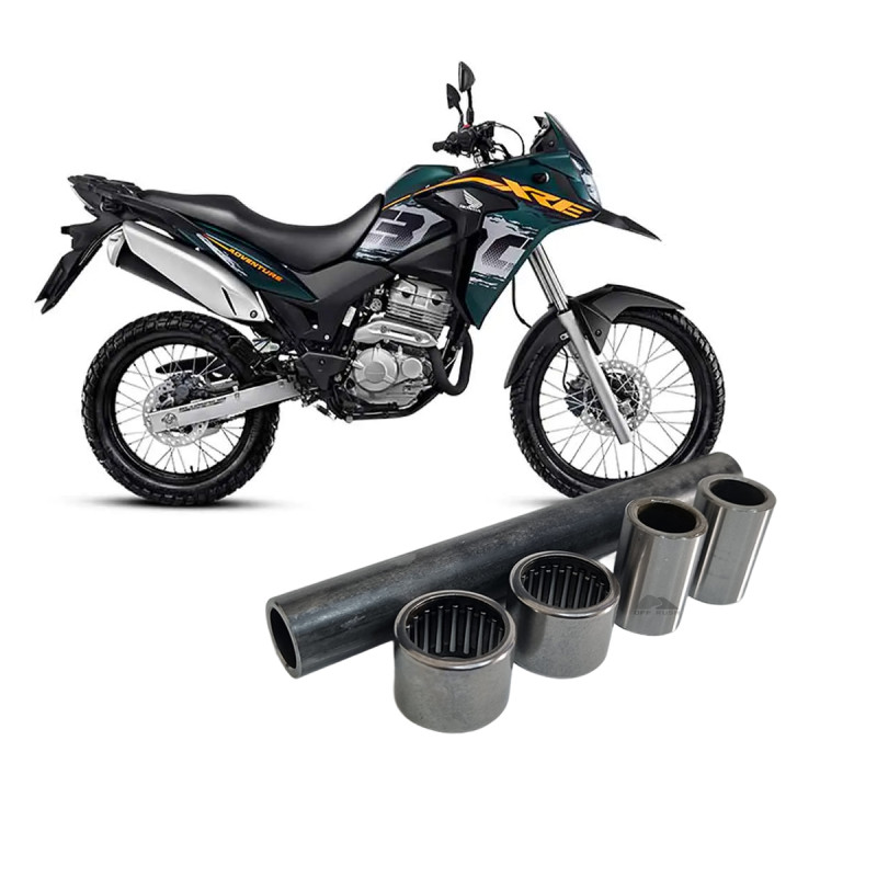 BUCHA DO QUADRO ELÁSTICO BALANÇA DANIDREA XR 250 TORNADO; XRE 300 (3 PEÇAS)