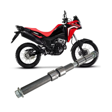 KIT EIXO COMPLETO ROLAMENTOS BUCHA DO QUADRO ELÁSTICO BALANÇA DANIDREA XR 250 TORNADO, XRE 300