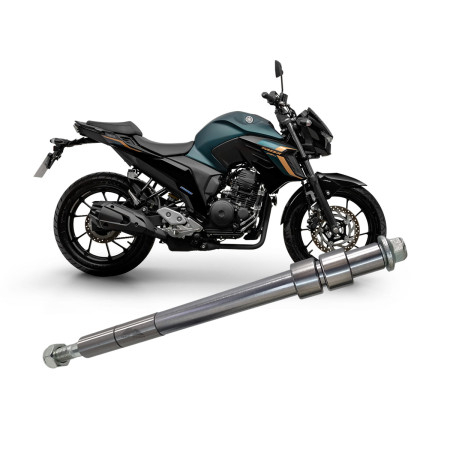KIT EIXO COMPLETO ROLAMENTOS BUCHA DO QUADRO ELÁSTICO BALANÇA DANIDREA FAZER 250 2018-2024