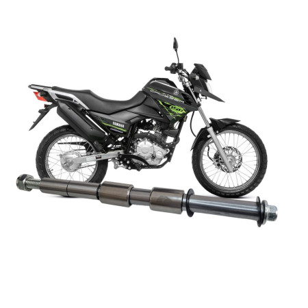 KIT EIXO COMPLETO ROLAMENTOS BUCHA DO QUADRO ELÁSTICO BALANÇA DANIDREA XTZ 150 CROSSER, XTZ 250 LANDER, TENERE 250