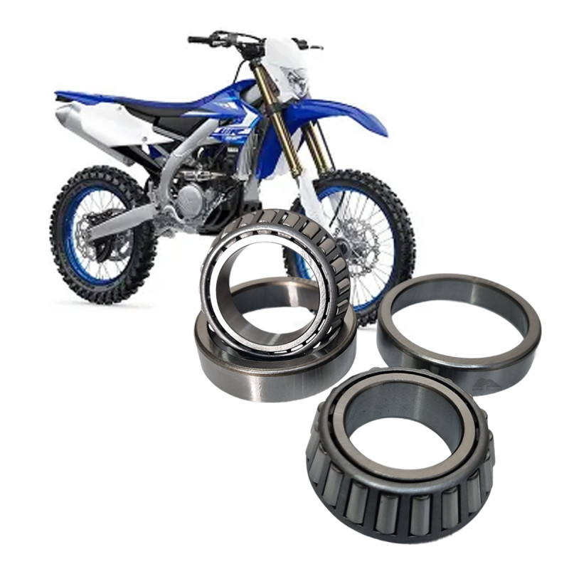 CAIXA DE DIREÇÃO CÔNICA (KIT) PARA COLUNA DE DIREÇÃO DANIDREA PARA YAMAHA YZ/WR 2T E 4T – MODELOS DE 1996 A 2025
