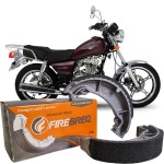 PATINS LONA DE FREIO TRASEIRO FIREBREQ STANDARD INTRUDER 125 250 GSR 150 YES 125 KATANA 125