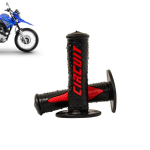 MANOPLA CIRCUIT (PAR) - ELECTRA EVERYDAY - PRETA E VERMELHA - CRF 230 - CRF 250 - TTR 230 - TORNADO - XTZ - KXF