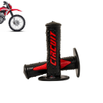 MANOPLA CIRCUIT (PAR) - ELECTRA EVERYDAY - PRETA E VERMELHA - CRF 230 - CRF 250 - TTR 230 - TORNADO - XTZ - KXF