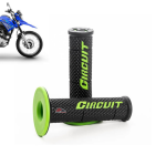 MANOPLA CIRCUIT (PAR) - V RACING - PRETA E VERDE - CRF230 - CRF 250 - KXF - XTZ - TORNADO - TTR230 - EXC