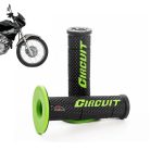 MANOPLA CIRCUIT (PAR) - V RACING - PRETA E VERDE - CRF230 - CRF 250 - KXF - XTZ - TORNADO - TTR230 - EXC