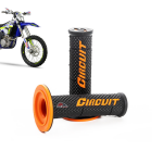 MANOPLA CIRCUIT (PAR) - V RACING - PRETA E LARANJA - CRF230 - CRF 250 - KXF - XTZ - TORNADO - TTR230 - EXC