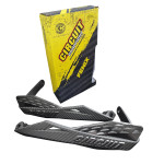 PROTETOR DE MÃO CIRCUIT - FENIX CARBON - PRETO - MODELO UNIVERSAL - YAMAHA LANDER 250 2007 A 2024; HONDA BROS 150 2004 A 2014