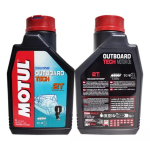 LUBRIFICANTE OLEO DE MOTOR NAUTICO - MOTUL - OUTBOARD TECH MARINE 2T - SEMI SINTETICO - 1 LITRO