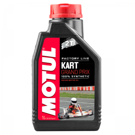 ÓLEO LUBRIFICANTE DE MOTOR MOTUL KART GRAND PRIX 2 TEMPOS SINTÉTICO 1 LITRO