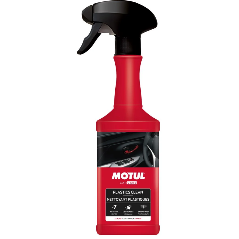 LIMPADOR REVITALIZADOR PAINEL PLASTICOS - MOTUL - PLASTICS CLEAN - 500ML	