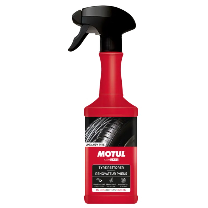 LIMPA PNEUS RESTAURADOR PRETINHO - MOTUL - TYRE RESTORER - 500ML