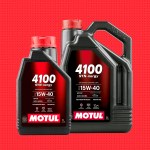 LUBRIFICANTE OLEO DE MOTOR - MOTUL - 4100 SYN-NERGY 15W40 - SEMI SINTÉTICO - 1 LITRO