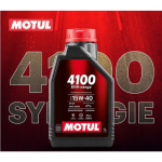 LUBRIFICANTE OLEO DE MOTOR - MOTUL - 4100 SYN-NERGY 15W40 - SEMI SINTÉTICO - 1 LITRO