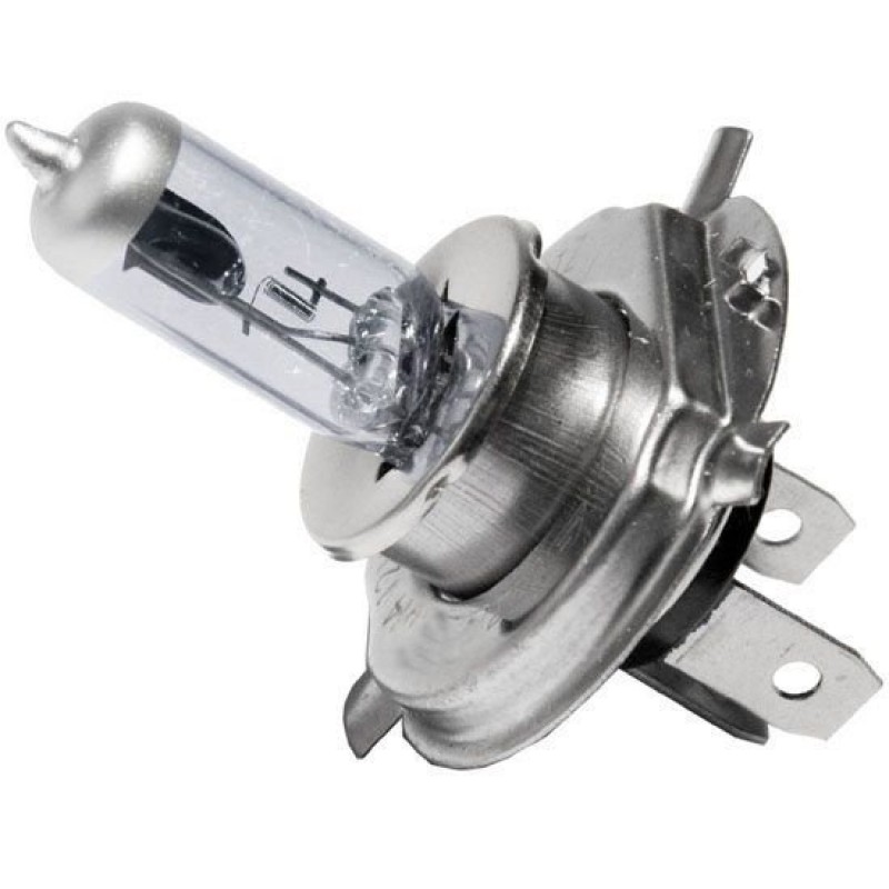 LÂMPADA FAROL H4 12V 35/35W HONDA CG, (80-99),  ML (80-99), TUR (80-99), TODAY (80-99), TITAN (80-99), YAMAHA YBR (00-09) 