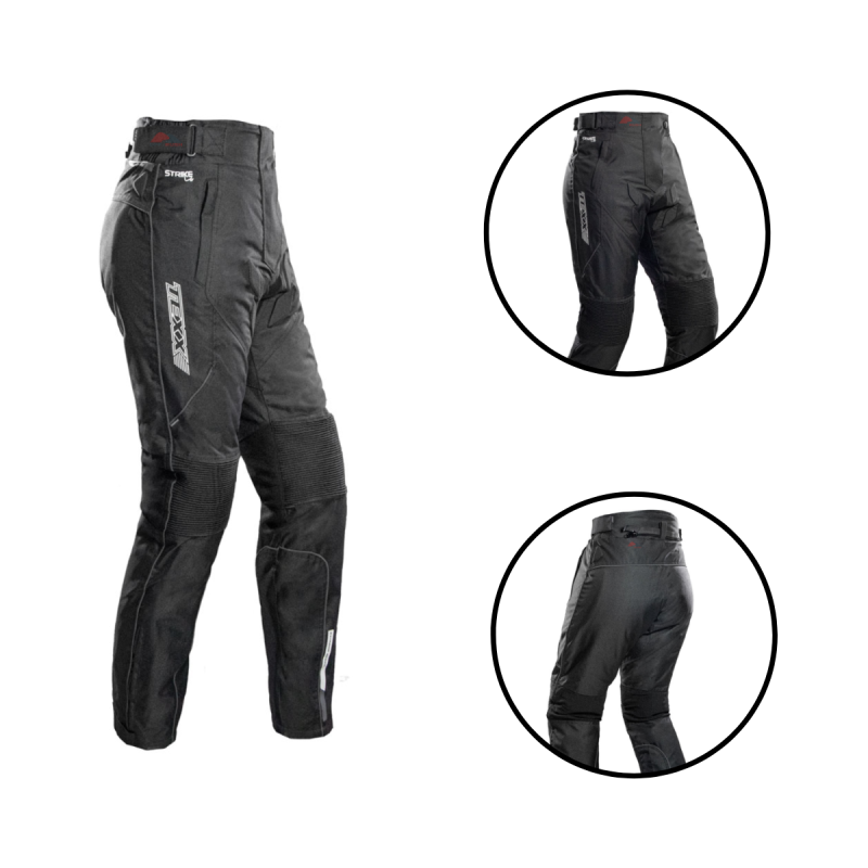 CALÇA P/ MOTOCICLISTA TEXX LADY V2 IMPERMEÁVEL FEMININA TAM: 52