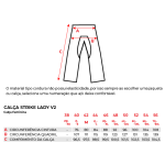 CALÇA P/ MOTOCICLISTA TEXX LADY V2 IMPERMEÁVEL FEMININA TAM: 52