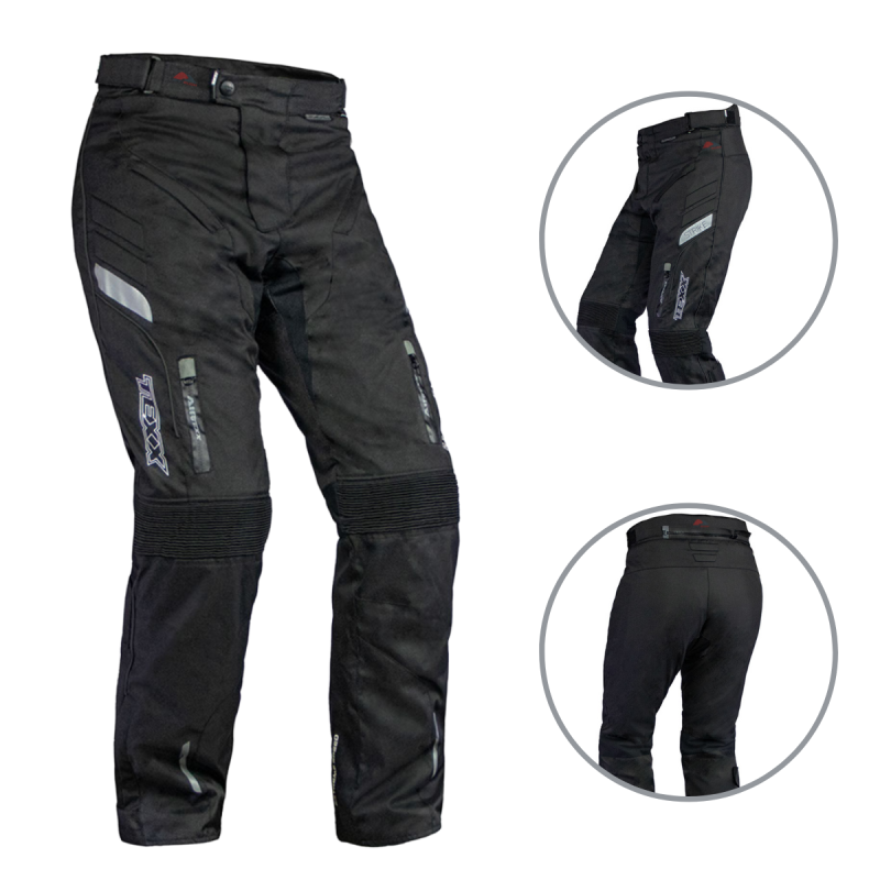 CALÇA P/ MOTOCICLISTA TEXX STRIKE V2 IMPERMEÁVEL MASCULINA TAM: 48