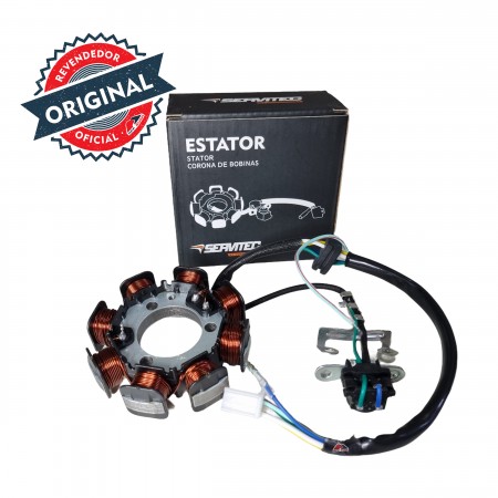 ESTATOR HONDA CG 125 TITAN (03-04), FAN 125 (08-15)