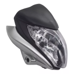 KIT FAROL COMPLETO COM CARENAGEM HONDA CB 300R 2009-2015 - PRATA - MELC