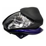KIT FAROL COMPLETO COM CARENAGEM HONDA CB 300R 2009-2015 - ROXO - MELC