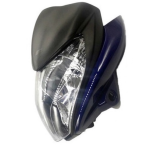 KIT FAROL COMPLETO COM CARENAGEM HONDA CB 300R 2009-2015 - ROXO - MELC