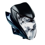 KIT FAROL COMPLETO COM CARENAGEM HONDA CB 300R (2012) - AZUL - MELC
