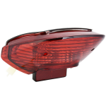 LANTERNA TRASEIRA COMPLETA HONDA NX 400 FALCON (1999-2015) - VERMELHA - MELC