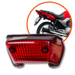 LANTERNA TRASEIRA COMPLETA HONDA TORNADO 250 (01-08); NXR 125 BROS (03-05); NXR 150 BROS (03-08) - VERMELHA - MELC