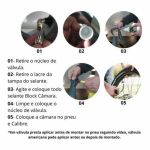 SELANTE PREVENTIVO P/ PNEUS DE BICICLETA COM CÂMARA - BLOCK BIKE PROFISSIONAL (120 ml)