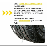 SELANTE PREVENTIVO P/ PNEUS DE CARRO ARO 13,14,15 - BLOCK CAR PRIME (KIT C/ 4)