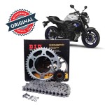 KIT TRANSMISSÃO DID - EXTRA PREMIUM C/ RETENTOR - YAMAHA XJ6F XJ6N XJ6 (2009-2021) 46/16T (520V0-118ZB)