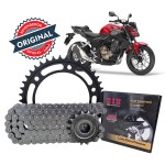 KIT TRANSMISSÃO DID - EXTRA PREMIUM C/ RETENTOR - CB 500F; CB 500X (2014-2019) - 41/15T - (520VO - 112ZB)