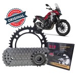 KIT TRANSMISSAO DID - EXTRA PREMIUM C/ RETENTOR - CB 500F; CB 500X (2014-2019) - 41/15T - (520VO - 112ZB)