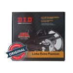 KIT TRANSMISSAO DID - EXTRA PREMIUM C/ RETENTOR - DL 1000 V-STROM 1000 2014 A 2023 - 42/17 (525VX3-120ZB)